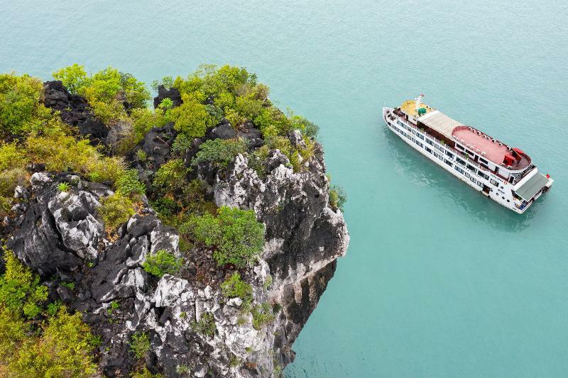 ホテル La Regina Royal Cruise ハロン エクステリア 写真